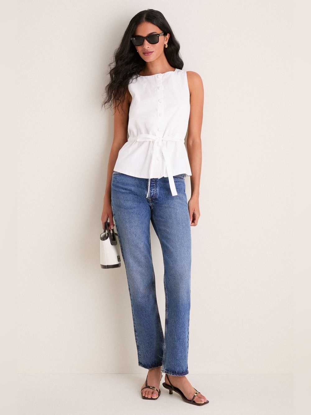 Agolde riley Classic Straight-Leg Women’s Jeans in Blue size 28